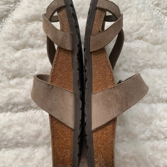 Papillio Birkenstock Tabora Silky Suede Taupe - Narrow Size 39 (US 8) - Picture 5 of 9